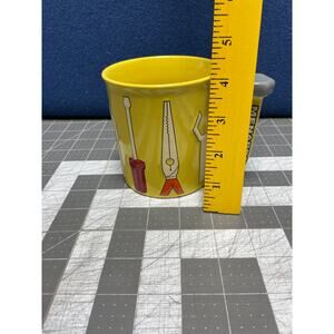 MENARDS Coffee Mug with Yellow 3D Tool Pliers Wrench Screwdriver